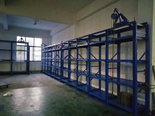 半开模具架